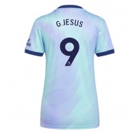 Camiseta Arsenal Gabriel Jesus #9 Tercera Equipación Replica 2024-25 para mujer mangas cortas